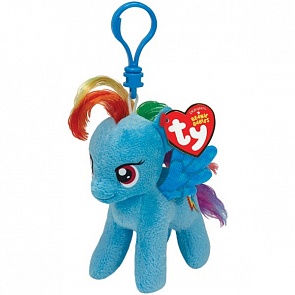 Брелок Пони Rainbow Dash из серии My Little Pony, 15 см. (TY, 41105пц)